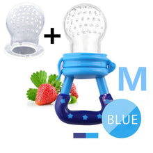 Laden Sie das Bild in den Galerie-Viewer, Fresh Food Nibbler Baby Pacifiers Feeder Kids Fruit Feeder Nipples Feeding Safe Baby Supplies Nipple Teat Pacifier Bottles