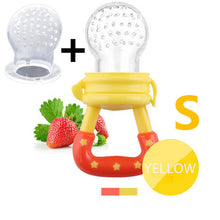 Laden Sie das Bild in den Galerie-Viewer, Fresh Food Nibbler Baby Pacifiers Feeder Kids Fruit Feeder Nipples Feeding Safe Baby Supplies Nipple Teat Pacifier Bottles