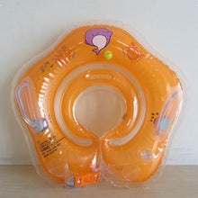 Laden Sie das Bild in den Galerie-Viewer, Swimming Baby Accessories Neck Ring Tube Safety Infant Float Circle for Bathing Inflatable Flamingo Inflatable Water Dropship