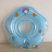 Laden Sie das Bild in den Galerie-Viewer, Swimming Baby Accessories Neck Ring Tube Safety Infant Float Circle for Bathing Inflatable Flamingo Inflatable Water Dropship