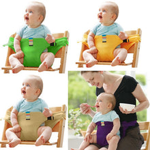 Laden Sie das Bild in den Galerie-Viewer, Baby Dining Chair Safety Belt Portable Seat Lunch Chair Seat Stretch Wrap Feeding Chair Harness baby Booster Seat