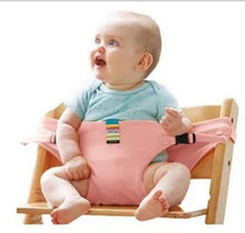 Laden Sie das Bild in den Galerie-Viewer, Baby Dining Chair Safety Belt Portable Seat Lunch Chair Seat Stretch Wrap Feeding Chair Harness baby Booster Seat