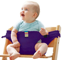 Laden Sie das Bild in den Galerie-Viewer, Baby Dining Chair Safety Belt Portable Seat Lunch Chair Seat Stretch Wrap Feeding Chair Harness baby Booster Seat