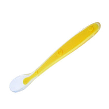 Laden Sie das Bild in den Galerie-Viewer, baby spoons feeding dishes Tableware for children flatware cutlery colher spoon silicone tools-for-patchwork lot soup ladle