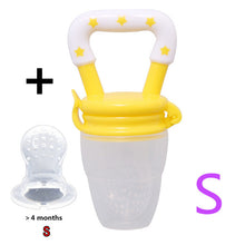 Laden Sie das Bild in den Galerie-Viewer, Fresh Food Nibbler Baby Pacifiers Feeder Kids Fruit Feeder Nipples Feeding Safe Baby Supplies Nipple Teat Pacifier Bottles