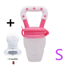 Laden Sie das Bild in den Galerie-Viewer, Fresh Food Nibbler Baby Pacifiers Feeder Kids Fruit Feeder Nipples Feeding Safe Baby Supplies Nipple Teat Pacifier Bottles