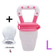 Laden Sie das Bild in den Galerie-Viewer, Fresh Food Nibbler Baby Pacifiers Feeder Kids Fruit Feeder Nipples Feeding Safe Baby Supplies Nipple Teat Pacifier Bottles