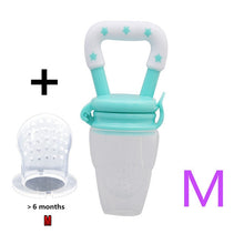 Laden Sie das Bild in den Galerie-Viewer, Fresh Food Nibbler Baby Pacifiers Feeder Kids Fruit Feeder Nipples Feeding Safe Baby Supplies Nipple Teat Pacifier Bottles