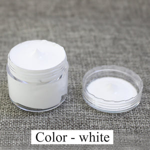 White Leather Paint Specially Used for Painting Leather Sofa, Bags, Shoes and Clothes Etc with Good Effect,30ml Free Shipping