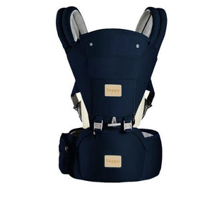 AIEBAO Ergonomic Baby Carrier Infant Kid Baby Hipseat Sling Front Facing Kangaroo Baby Wrap Carrier for Baby Travel 0-18 Months