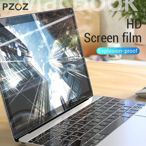 PZOZ Laptop Screen Protector For Apple Macbook Mac Book Pro 13 Model A1706 A1708 Screen Film Transparent PE Soft Protective Film